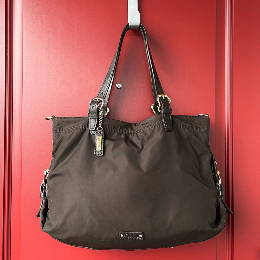 Cole Haan Nylon and Leather Bag